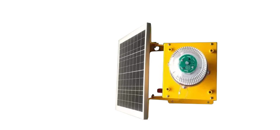 DLT10S LED Solar powered crane warning lights,obstacle light,aircraft warning lights,obstruction light price
