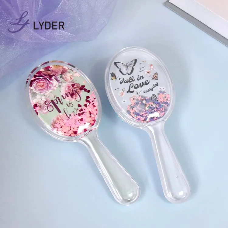 Lyder Promotional Gift Colorful Customized Salon Hair Scalp Massager Shampoo Silicone Wet Brush Detangling Hair Brush For Kids
