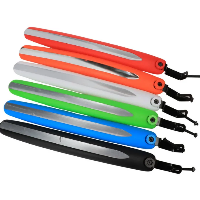 Road Bike Quick Release Reflective Fenders 700c Mudguard Rear Fenders Bike Wings Lightweight Mud Guard Bicycle Part