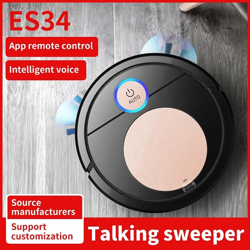 2022 Hot selling indoor intelligent sweeping robot APP remote control 3 in 1 Cleaning Robot USB sweeper dust removal robot