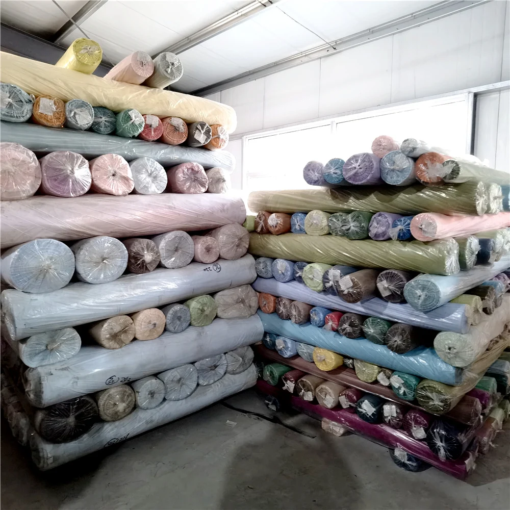 Hot selling warehouse stock woven cotton/polyester 65/35 pocket lining TC mix color/plain dyed/pocket fabric