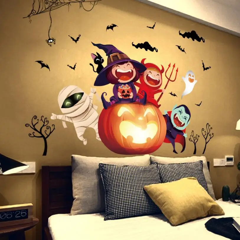 halloween wall stickers halloween sticker wall stickers for bedroom