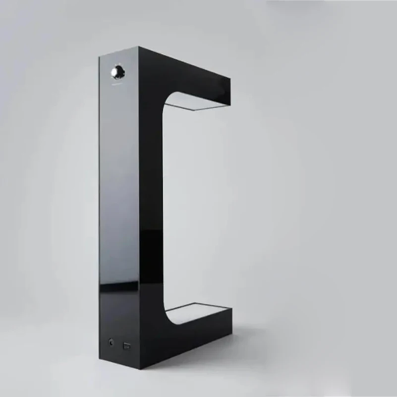  Original Factory Diy acrylic rotating magnetic levitation shelves machine holder Knob floating sneaker levitating shoe