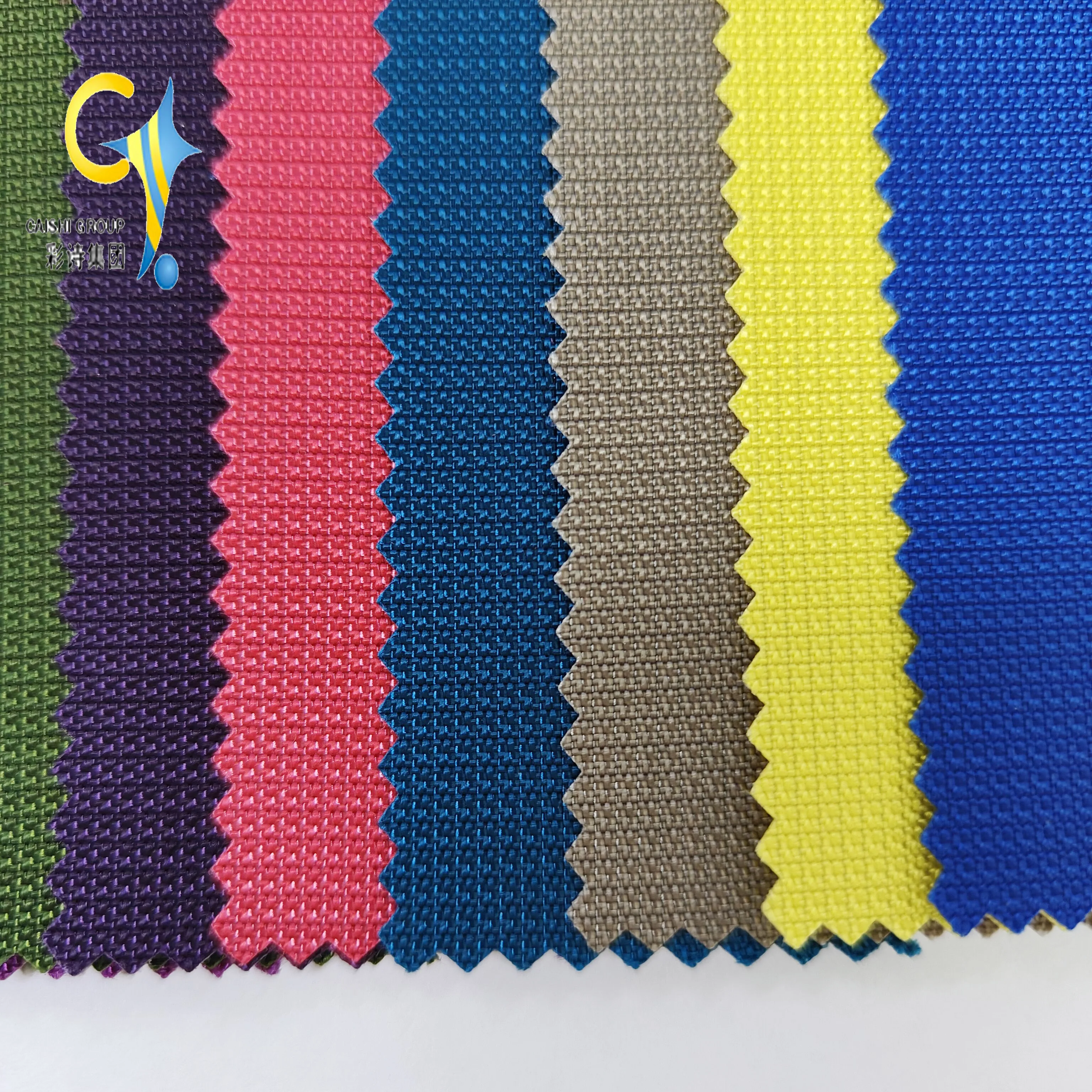 Fashion Jacquard 100% nylon fabric WR  ZY-830 420D jacquard with PU coated for bag Luggage Outdoor oxford fabric