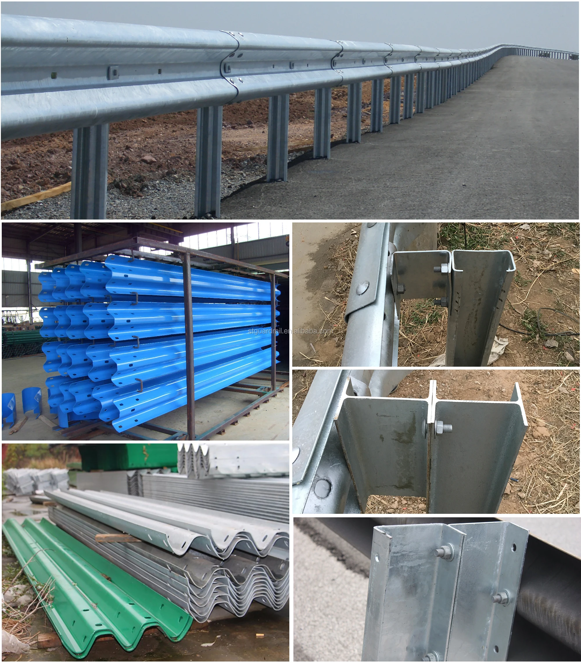 Оцинкованная балка AASHTO M180 Q235B Q345B Q355B W