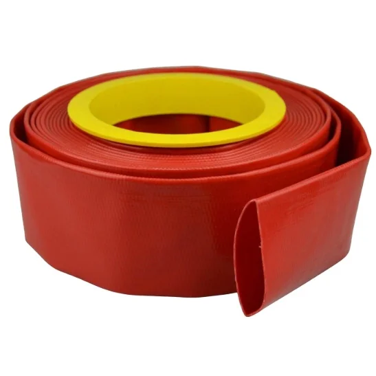 4 Inch Korea Technology Heavy Duty PVC Layflat Water Discharge Irrigation Hose Pipe