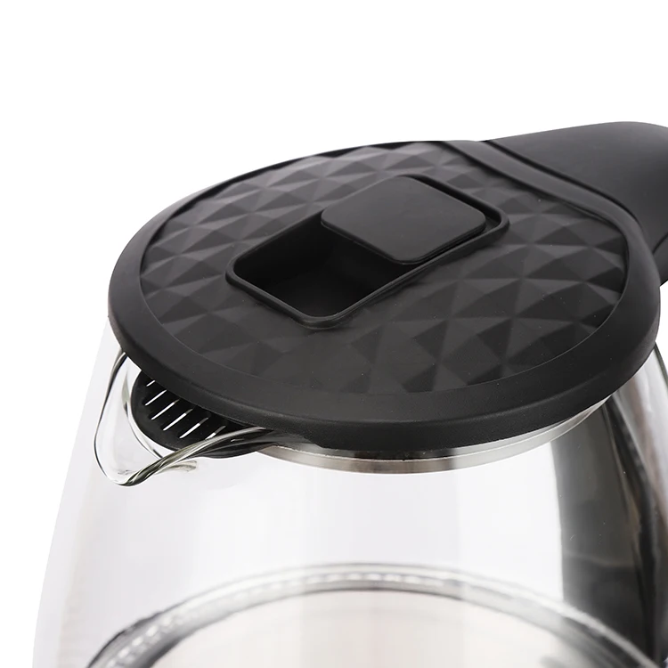 Mylongs brand MF-1088 blue LED Pyrex clear glass electric kettle1.2l water boiler glass electric kettle kettle electric glass