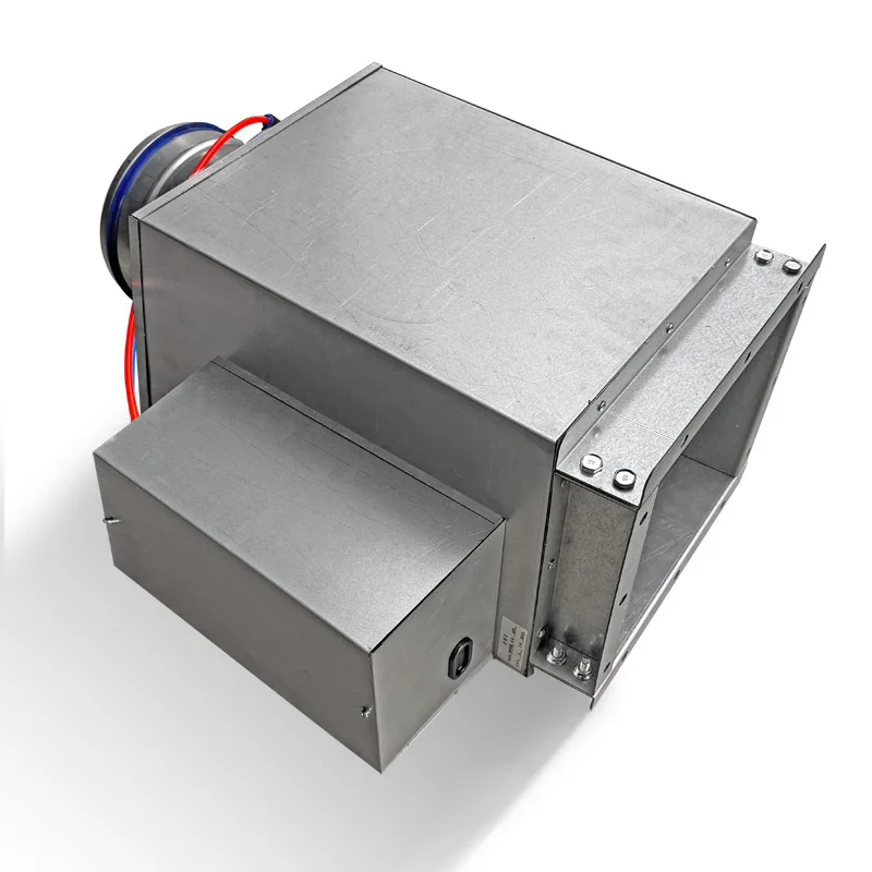 Factory Supply HVAC Vav Industrial Ventilation Terminal galvanized Steel Round Duct Rectangular