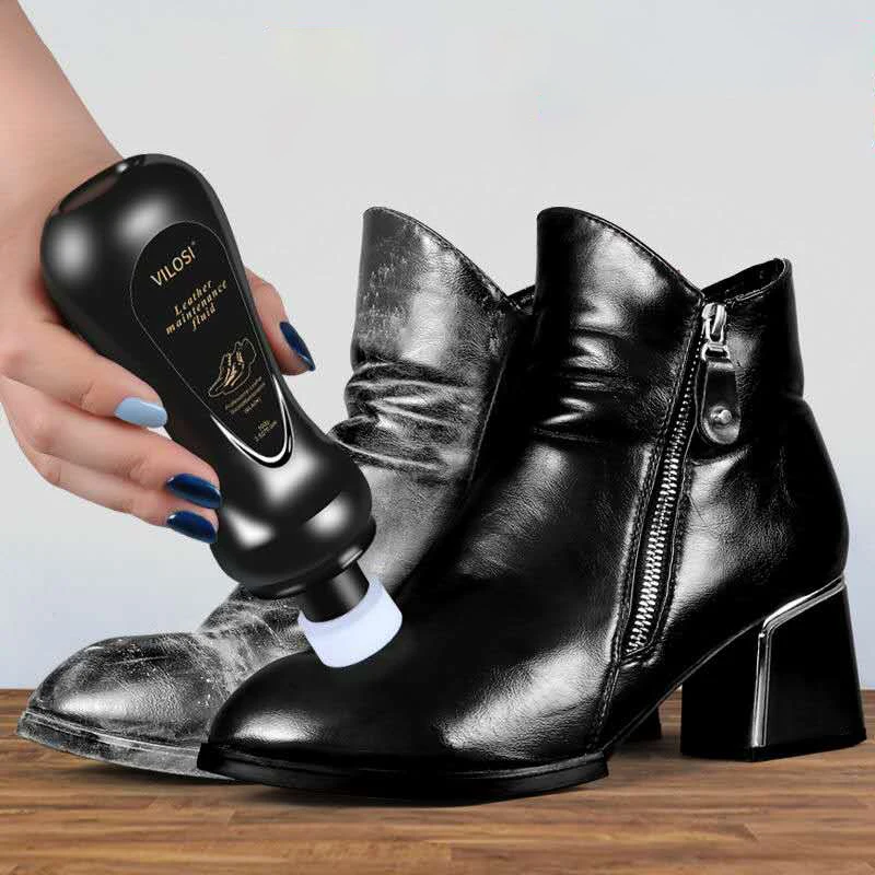 100ml Hot Selling OEM Color Renovation Shine Leather Cleaners Shoe Polish Liquid