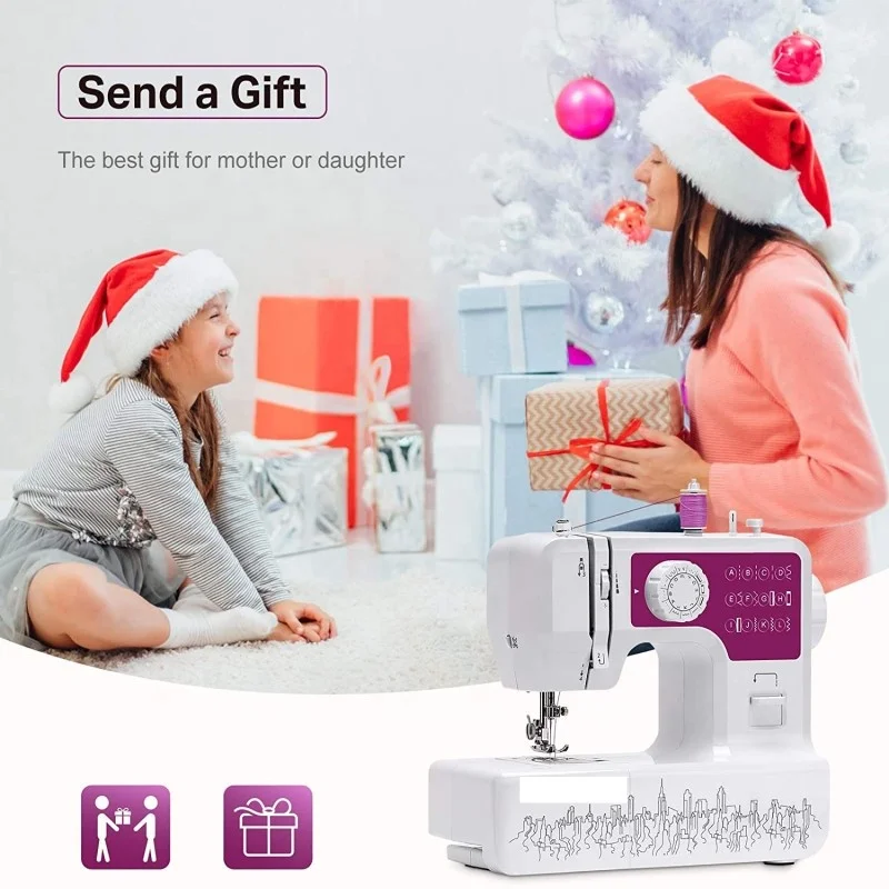 Kingone 1602 Typical Small Sewing Machine Fabric Sewing Machine Multifunctional Feature