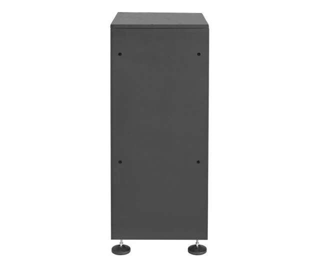 Floor standing Black Secured Parcel Steel DropBox with 4 levering legs Mailbox Storage Drop Box