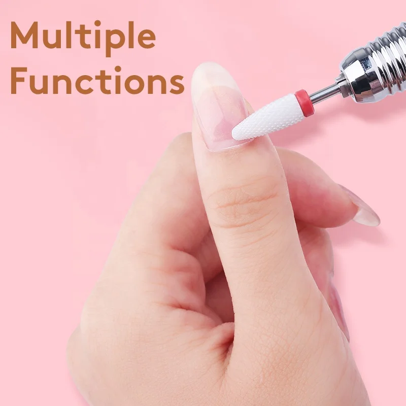 Professional Manicure Pedicure Kit Portable Nail File Cordless 35000 RPM Manicure Machine Electric Nail Drill Machine