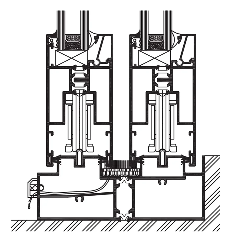 Lowest price exterior gate door custom style solid frame bedroom security door