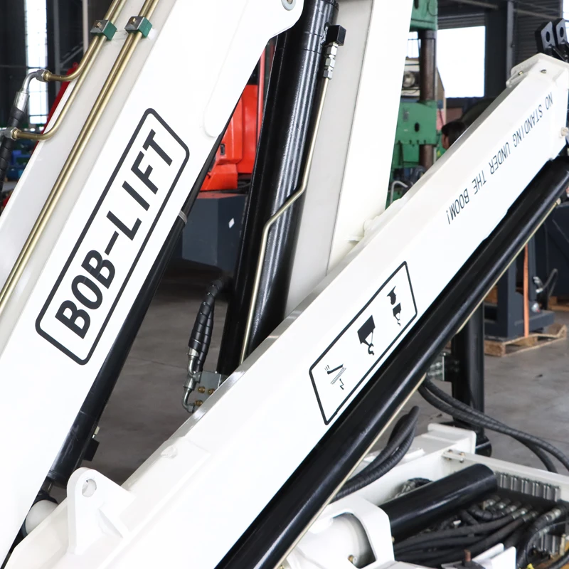 BOB-LIFT 3.2 Ton Folding Arm Crane Knuckle Boom Jib Crane With Remote Control
