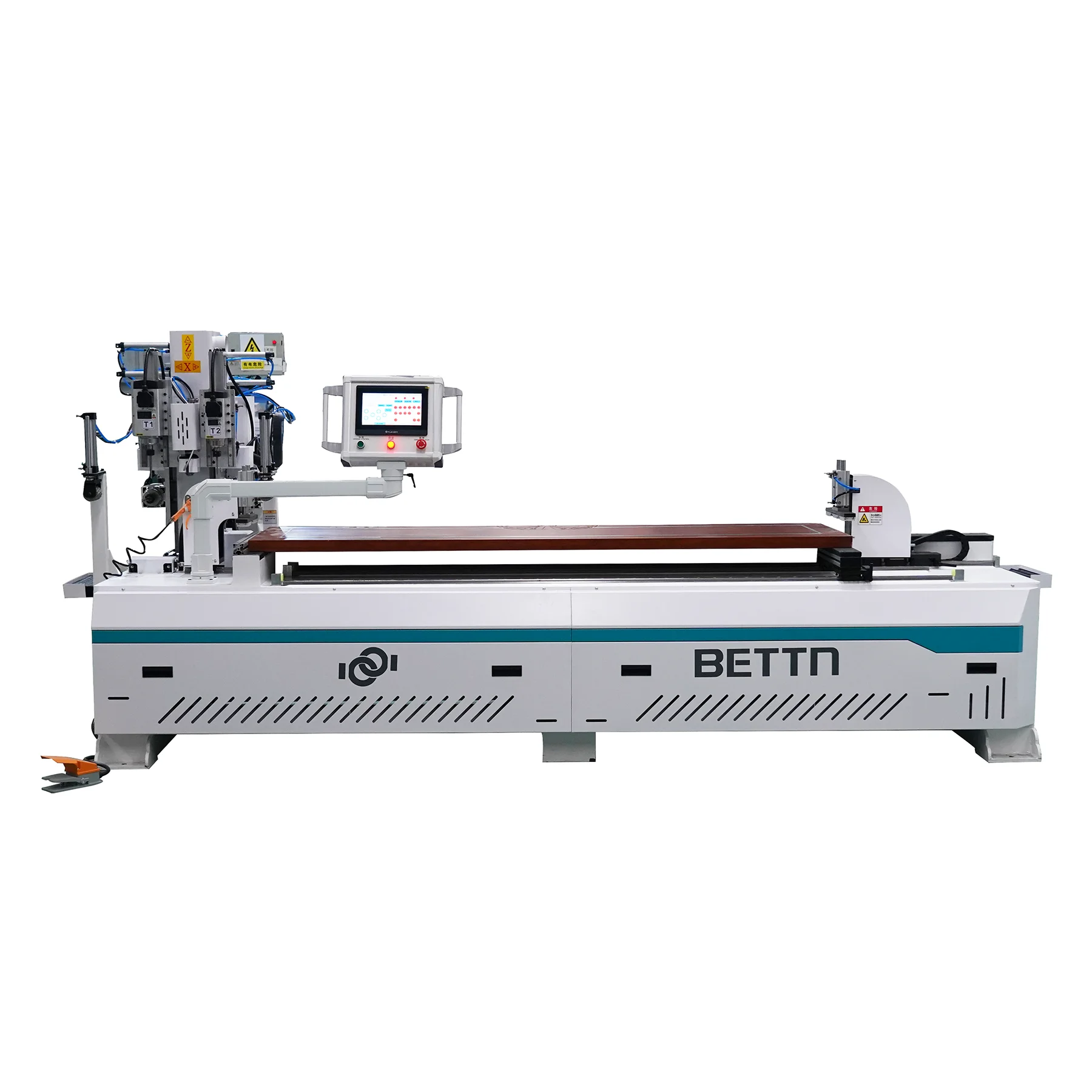 Three Axes Association CNC Door Lock Machine Door Solution Machine For Drilling And Slotting Of Wooden Doors Windows