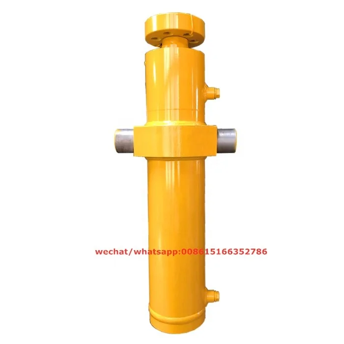 China hydraulilcs loader double-acting hydraulic cylinder