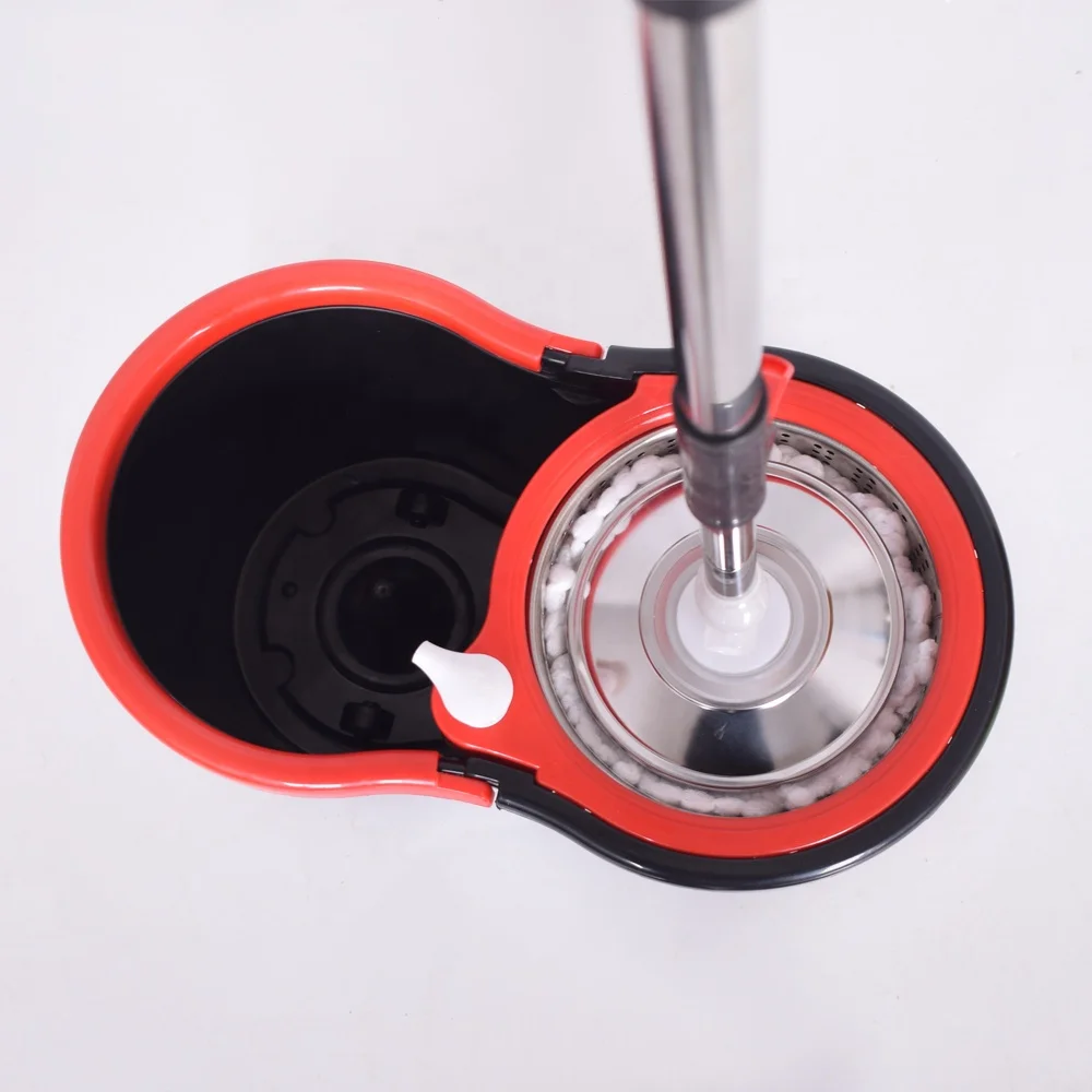 
360 Spin Flat Mop Home Spinning Floor Mop with Vertical Washing Bucket 