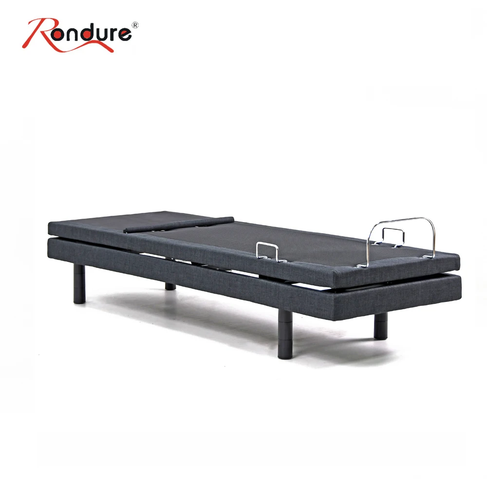 Rondure AB3T Multifunctional Electric Adjustable Bed with Massage Modern Bed Frame