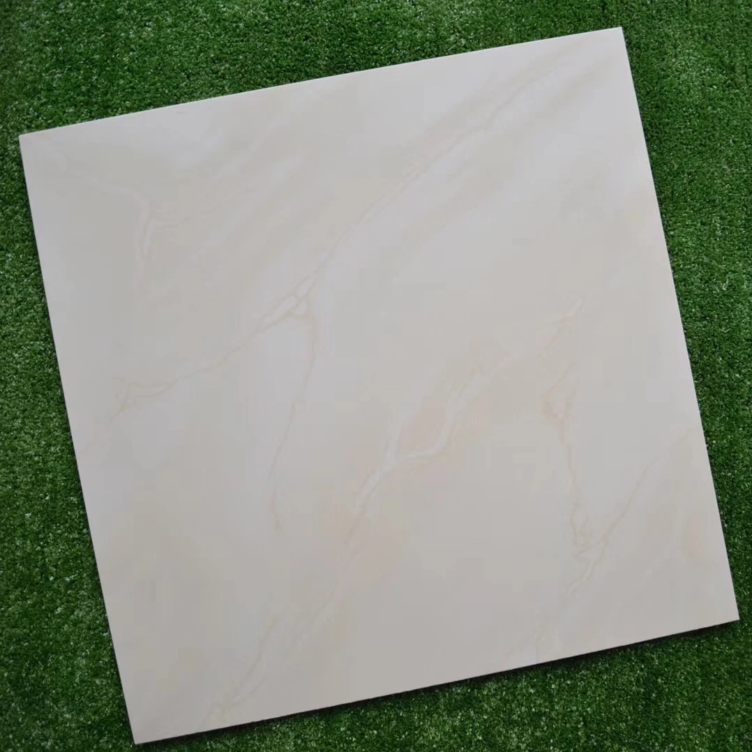 Africa design 50x50cm beige white polish tile for export project