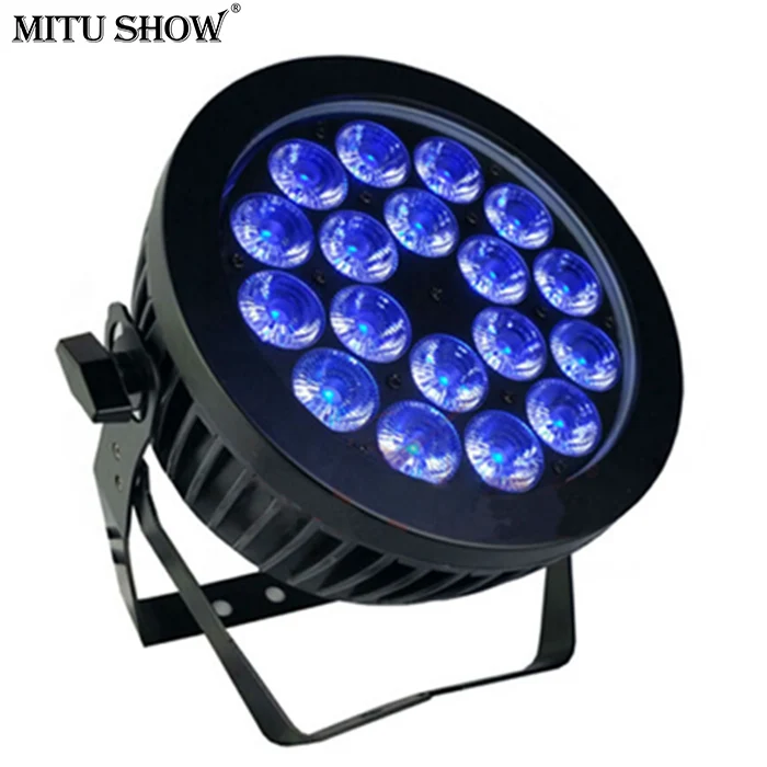MITUSHOW Wedding Dage Lighting 18x15w Rgbaw Uv Led Par Light For Wedding