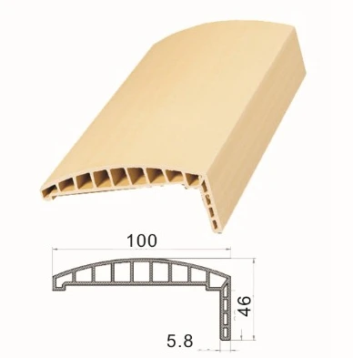 Latest hot selling waterproof environmental door architrave line