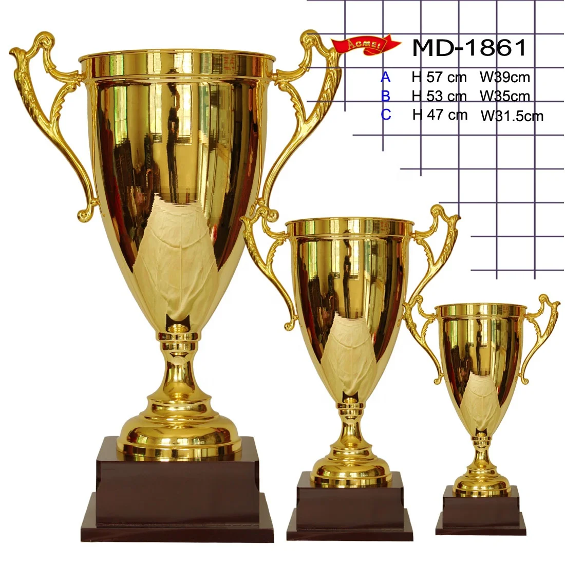 Trophy Cup Silver Trophies And Medals China Cheap Design Trophy With Wood Base Items Manufacturer Trofeo Dorato Custom Awards