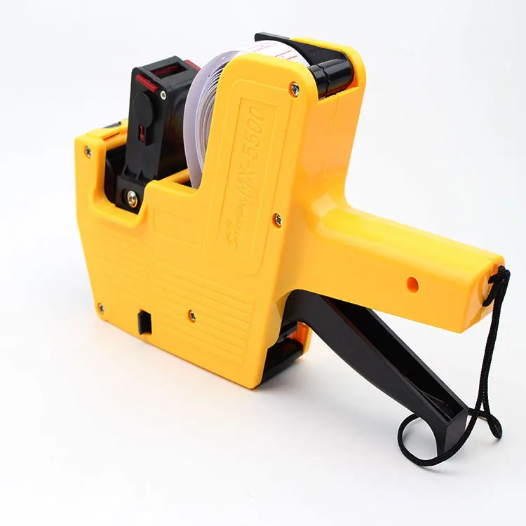 Single Line Supper Market Shop Store pricing maker plastic manual light weight 8 Digits Price Labeller Label Tag