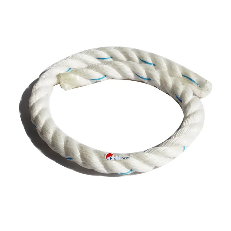 High quality 9mm 10mm 12mm 14mm 16mm 18mm 20mm 4 strands polypropylene danline rope