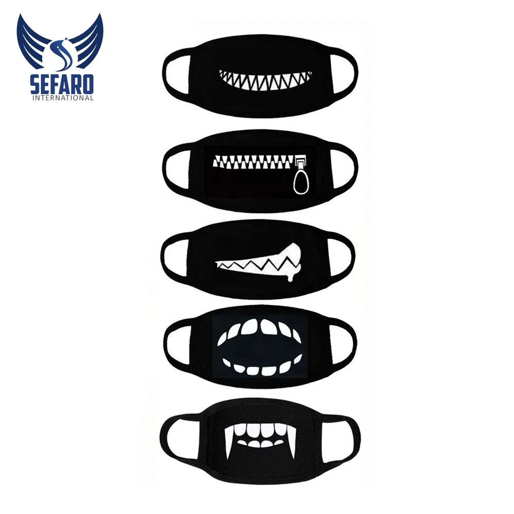 Mouth Face-Mask Dust proof Breathable Women Men Cotton Riding face covers