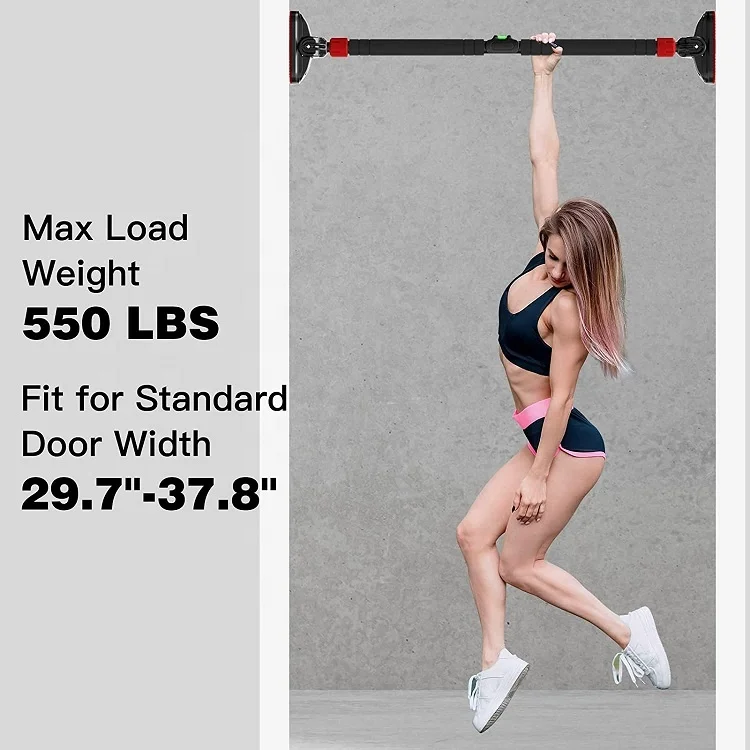 Wellshow Sport Fitness Equipment Home Adjustable Wall Doorway Pull Up Bar