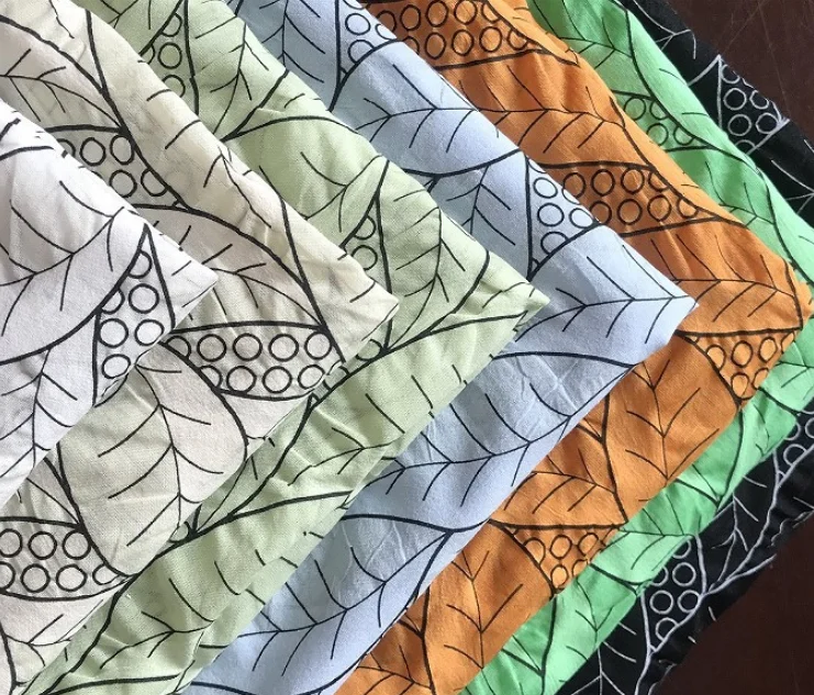 Printed silk 100% cotton cambric printed fabric trees  print voile  fabric indonesia cotton printed fabric for children