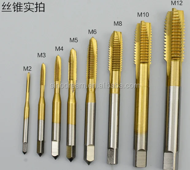 HSS Metric Threading Straight Flute Tap