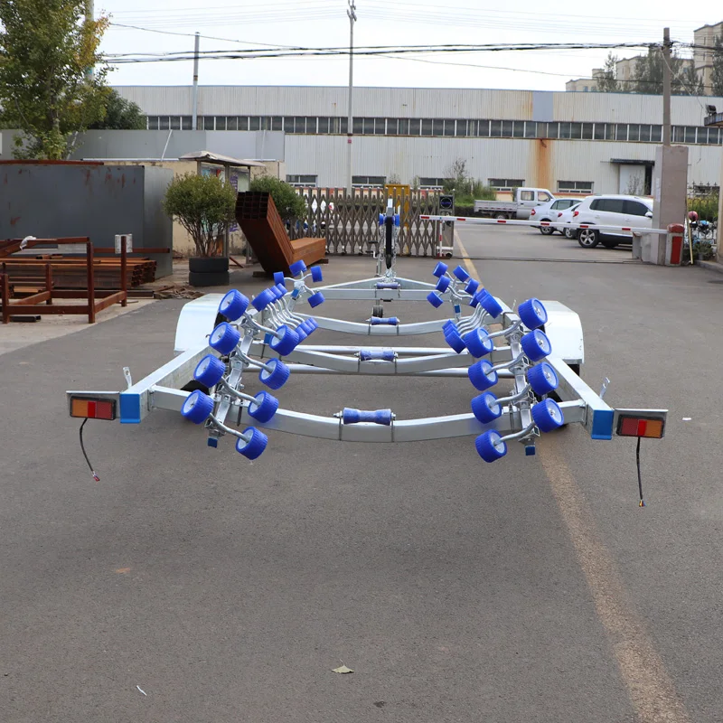 8.65 m  double axle tow boat trailer tow trailer