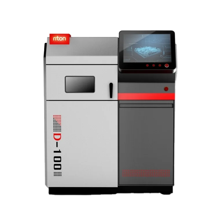 Riton D-100 Высокоточный DMLS 3D принтер Корона частичное металлическая оправа очки 3d для стоматологической