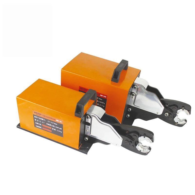 
70 Square millimeter Portable Air Terminal Crimping Machine Pneumatic Crimping Tool For Automotive Wire Harness Assembly 