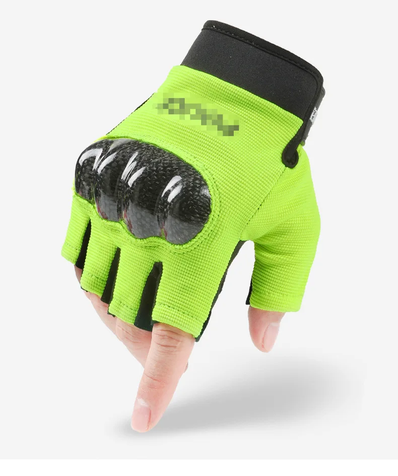 Wholesale Men and Women Sports Reflective exercise breathable outdoor Half-finger Fitness Cycling Non-slip Gym Gloves