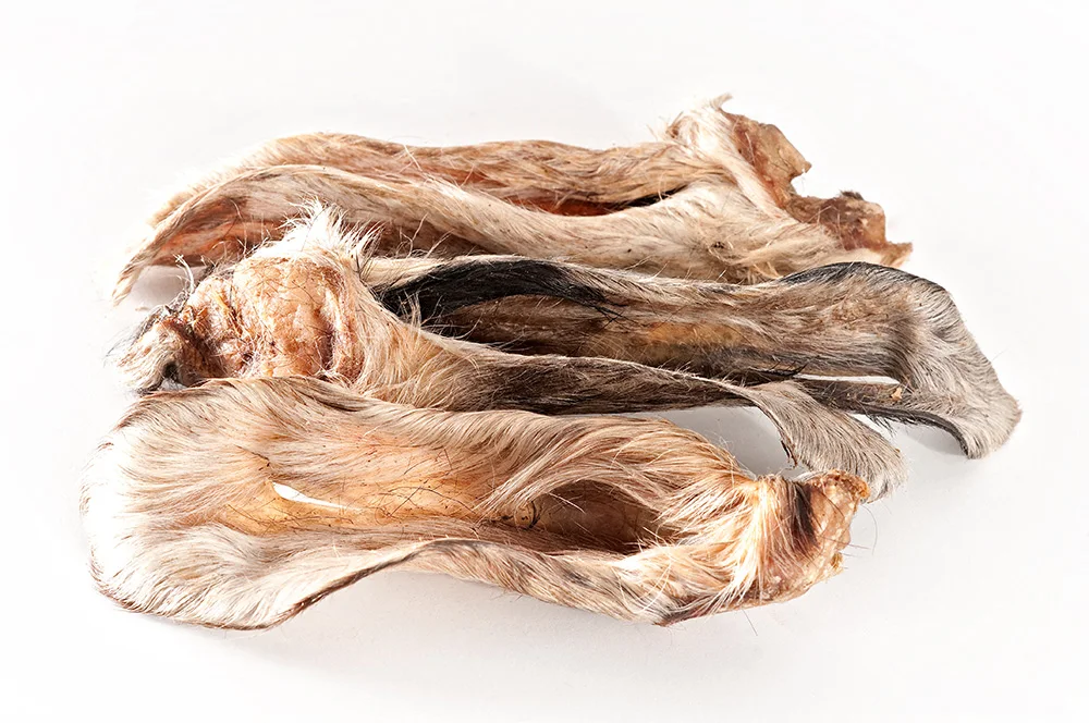 German Quality Mascota Vital Customized 100% Natural Lamb-Ears With 18 Months Shelf Life With Fur Dog Snacks