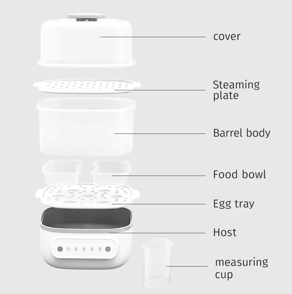 Custom logo factory price fast steamer bottle sterilizing machine baby milk bottle sterilizer