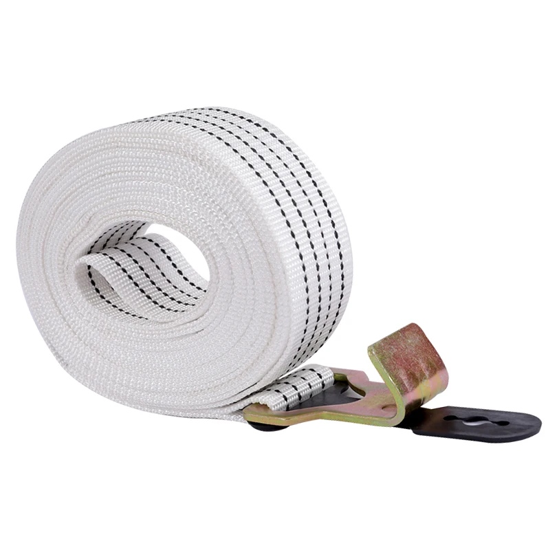 2Ton Double J Hook Cargo Lashing Ratchet Tie Down Strap heavy duty Ratchet Straps