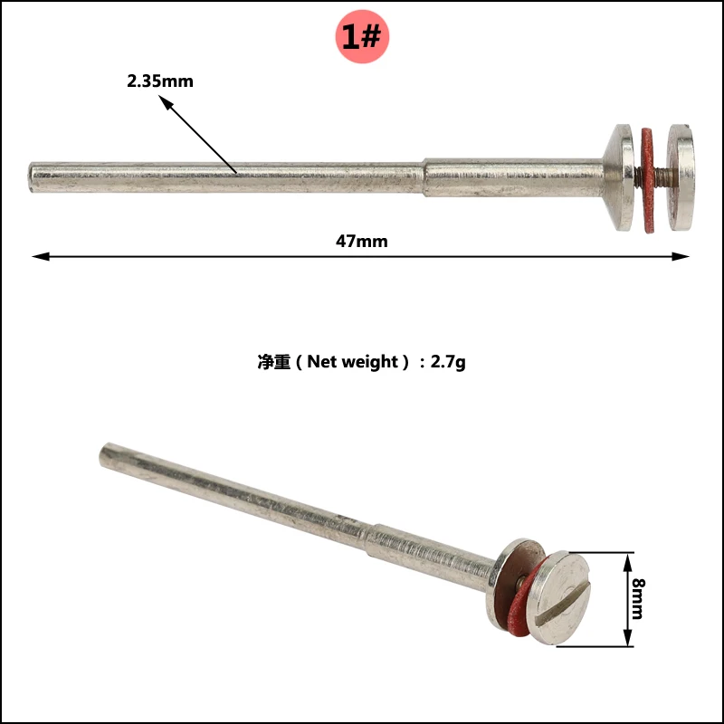 Sanding Paper Clamp Bar Sandpaper Split Holder Clip Rod Jewelry Making Grinding Polishing Tool for Jeweler