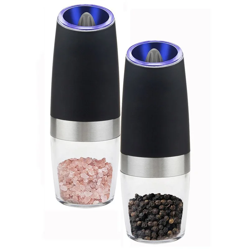 new design  Gravity Battery Operated Electric Salt and Pepper Mill