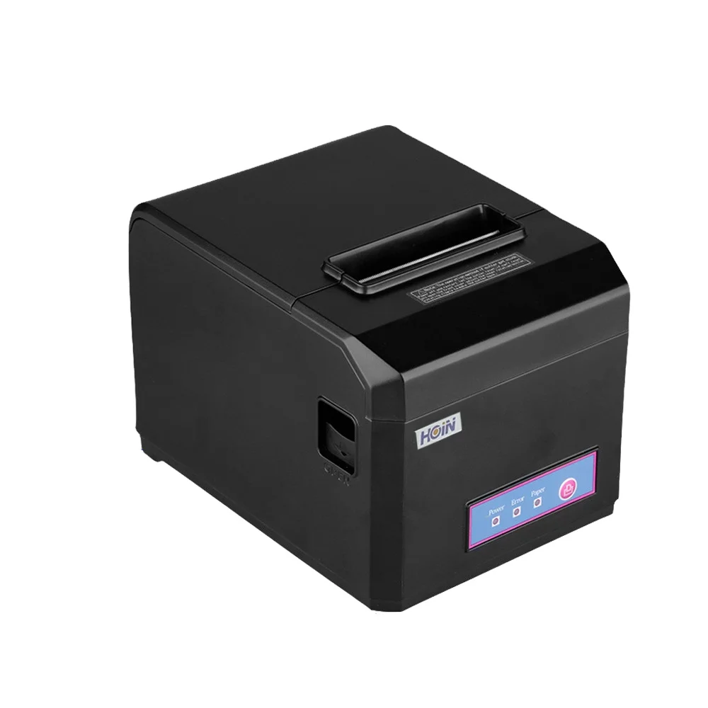 Thermal 80mm Receipt Printer For POS Terminal USB Serial Lan Interfaces