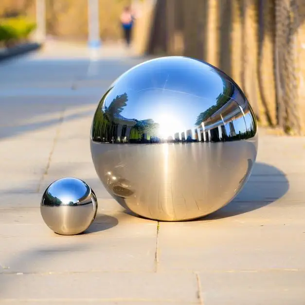 25MMWall decoration round ball landscape ball stainless steel fountain ball