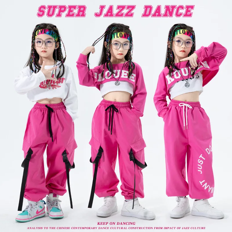 New arrivals 2022 amazon hip hop dance wear hip hop dance costumes womens crop top for girls