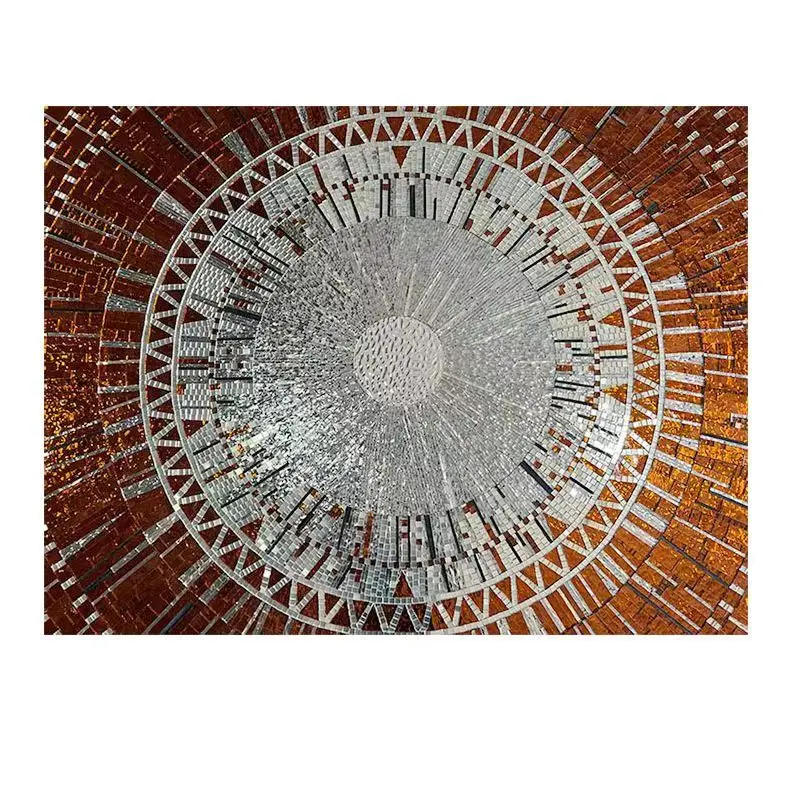 Factory sale shiny multi Color Stained Glass Tiles Mosaic Tiles Backsplash for home hotel Interior Wall Decoration
