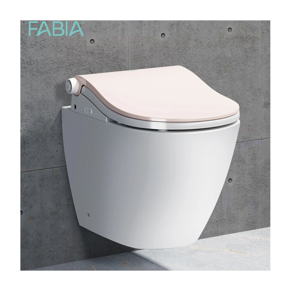 Good Price Floating Automatic Flip Heated Electric Tank Hidden Smart Bidet Toilet Hanging Wall Toilet
