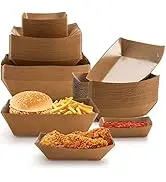 Крафт-коробка бумажная упаковка для пищевых продуктов одноразовый логотип бумажный Ланч-бокс