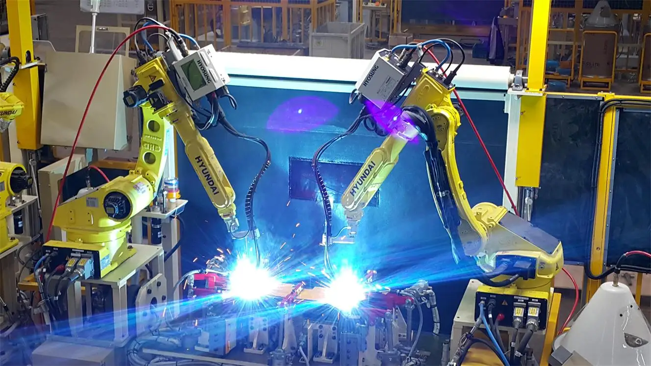Auto Industry Robot Arm 6 Axis Auto Parts MIG  Welding Cutting Spot Arc Welding Robot