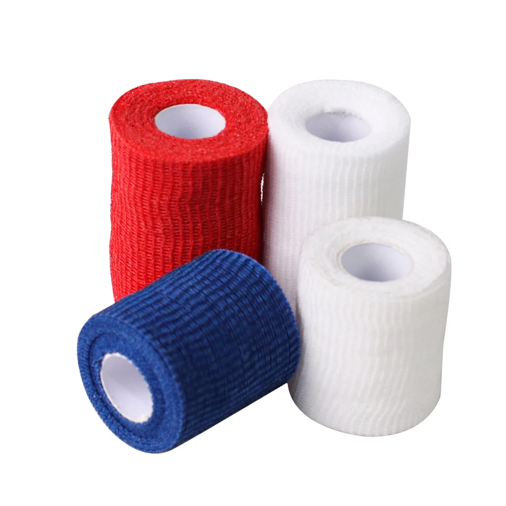 Hot sale factory supply customized Medical Cotton PBT Gauze Self-Adhesive Bandage
