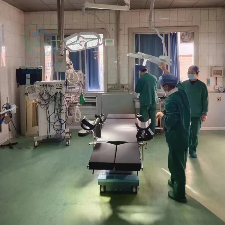 Factory Direct Cheap Price Manual Hydraulic Foot Operated Lift Ophthalmology Operation Table